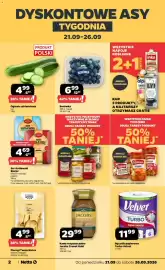 Netto gazetka tydzień 39 Strona 2: Ser Królewski Sierpc €4,69, Kawa rozpuszczalna Jacobs Cronat Gold €29,99