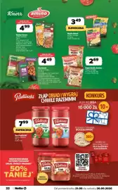 Netto gazetka tydzień 39 Strona 22: Zupa Nudle Amino €2,69, Bulion Knorr €4,99