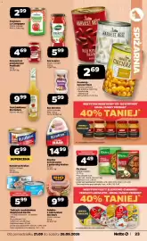 Netto gazetka tydzień 39 Strona 23: Fix Knorr €4,49, Tuńczyk rozdrobniony Neptune lub Navito €5,99