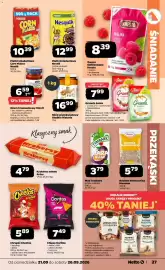 Netto gazetka tydzień 39 Strona 27: Chipsy Doritos €7,49, Miód wielokwiatowy Słodkie Historie €16,99
