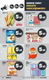 Netto gazetka tydzień 39 Strona 4: Smakowita de Luxe €5,00, Ser Mozzarella Mlekpolski €5,00
