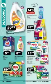 Netto gazetka tydzień 39 Strona 40: Produkty do prania Persil €25,99, Proszek do prania Purox Color €15,99