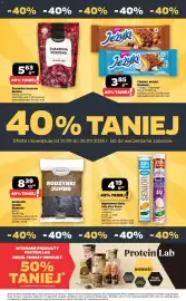 Netto gazetka tydzień 39 Strona 43: Rodzynki jumbo Mamone €8,39, Ciastka Jeżyki Gopłana €3,85