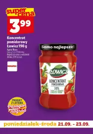 Topaz gazetka Strona 6: Koncentrat pomidorowy Łowicz €3,99