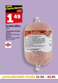 Topaz gazetka Strona 7: Kiełbasa tyrolska Pekpol €1,49
