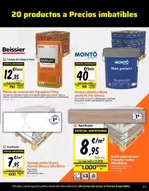 Catálogo Obramat Página 3: Blanco - azulejo pasta blanca 30x90cm €7,95, Beissier - plaste de renovacion aguaplast €12,35