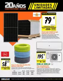 Catálogo Obramat Página 6: Solo - aire acondicionado split 2.580 frigorias €195,00
