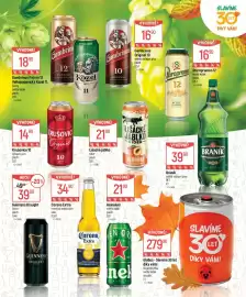 Globus leták Strana 9: KRAT CHMELENS VÝHODNĚ! 1890 % % % % % Gambrinus Patron 12 Velkopopovický Kozel 11, Černý světlý ležák