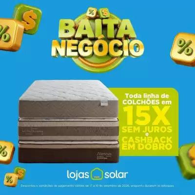 Lojas Solar (válido até 19-09)