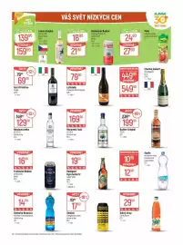 Globus leták týden 39 Strana 32: Radegast Ryze hořká 12 €19,90, Latistello Prosecco DOC Frizzante €79,90