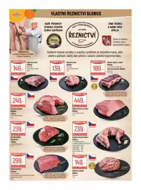 Globus leták týden 39 Strana 5: Globus Hovězí plátky €299,00, Globus vepřová plec €139,00