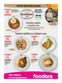 Globus leták týden 39 Strana 8: Restaurace vepřové medailonky s pepřovou omáčkou a bramborami grenaille €189,00