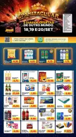 Folheto Spani Atacadista Página 1: Cerveja imperio €35,85, Bombom lacta €9,49