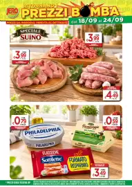 Volantino Jero Market settimana 38 Pagina 4: Suino Bocconcini €3,99, Suino macinato €3,99