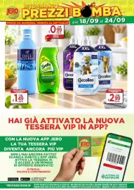 Volantino Jero Market settimana 38 Pagina 6: Felce Azzurra Bagnodoccia Classico €1,49, Coccolino ammorbidente €2,99
