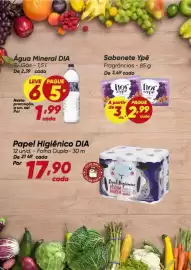 Tabloide Dia Página 4: Água Mineral Dia €1,99, Sabonete Ypê Fragrâncias €2,99