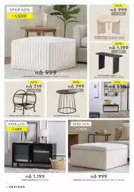 Skeidar kundeavis Side 10: AVA SMÅBORD €799,00, TOKYO KONSOLLBORD €1.199,00