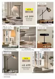 Skeidar kundeavis Side 6: SEOUL BORDLAMPE €599,00, AMSTERDAM BORDLAMPE €499,00