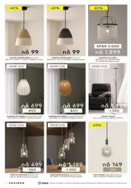Skeidar kundeavis Side 8: MADDIE LAMPESKJERM €99,00, ELIZABETH TAKLAMPE €1.999,00