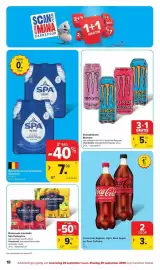 Carrefour Market folder week 39 Pagina 18: Bruisende limonade San Pellegrino €9,74