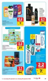 Carrefour Market folder week 39 Pagina 21: Luiers en broekjes Premium Protection Pampers €27,10