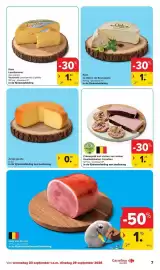 Carrefour Market folder week 39 Pagina 7: Crèmepâté met varken van weleer €1,26, Jonge gouda €0,80