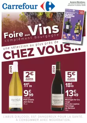 Carrefour | COMPLÉMENT FOIRE AUX VINS (valable jusqu'au 11-10)