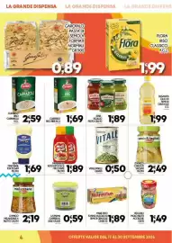 Volantino Enne Market Pagina 4: Mato Mato ketchup dolce €1,89, Vitale piselli lessati €0,50
