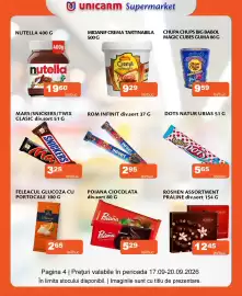 Catalog Unicarm Pagină 4: Urias dots natur €5,65, Roshen assortment praline €12,45