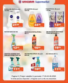 Catalog Unicarm Pagină 8: Mr Muscle pt desfundat tevile bucatarie €16,29, Mr Muscle instalatorul gel €16,29