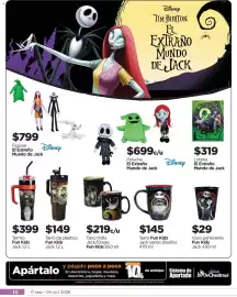 Folleto Chedraui Página 10: Tarro Iridis Jack/Oogie Fun Kids €219,00, Fun Kids Jack €149,00