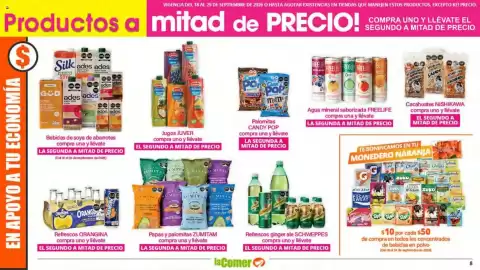 Folleto La Comer Página 8: Concentrados de bebidas en polvo €10,00