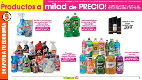 Folleto La Comer Página 9: Nugget variedad de cera líquida €22,90