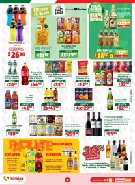 Folleto Soriana Híper semana 38 Página 3: Royal - cerveza €10,00, Valley foods - papas €79,90