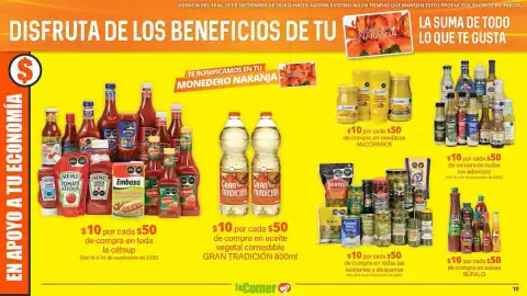 Folleto La Comer Página 10