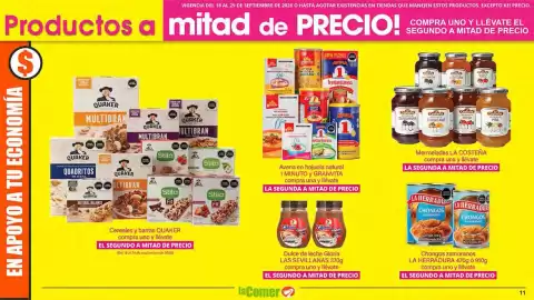Folleto La Comer Página 11