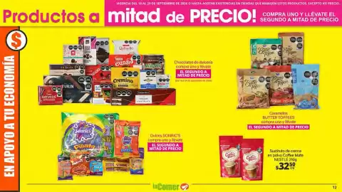 Folleto La Comer Página 12