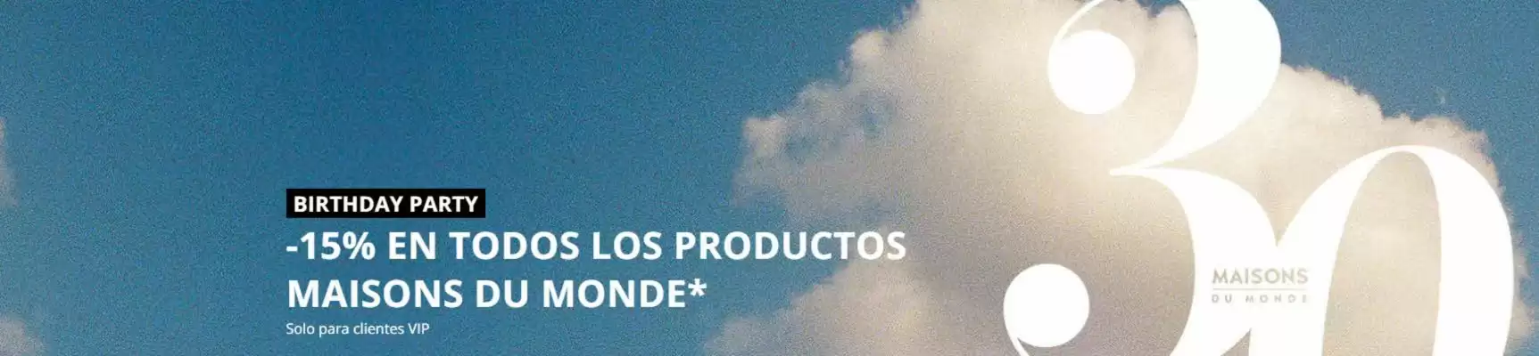 Maisons du Monde (válido hasta el 1-10)