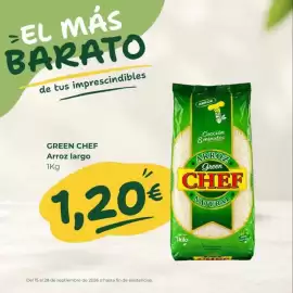 Folleto Tu Trébol Hipermercados Página 3: Green Chef arroz largo €1,20