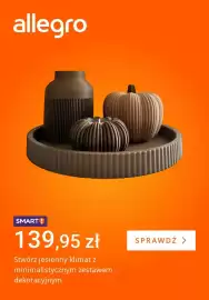 Allegro gazetka tydzień 38 Strona 1: Minimalistyczny zestaw dekoracyjny €139,95