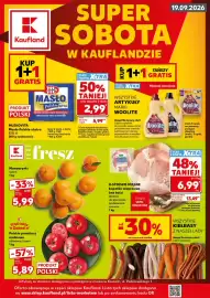 Kaufland gazetka Strona 1: Mandarynki €5,99, Polskie pomidory malinowe Stąd Takie Dobre! €5,89