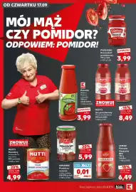 Kaufland gazetka Strona 18: Pomidory suszone Urbanek €5,99, Koncentrat pomidorowy Pudliszki €3,99