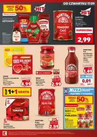 Kaufland gazetka Strona 19: Sok pomidorowy Dawtona €0,01, Pulpa pomidorowa Dawtona €2,59