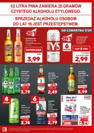 Kaufland gazetka Strona 23: Piwo Lech Lime Mint 4-pak €3,74, Piwo Raciborskie Light IPA Browar Racibórz €5,99