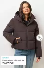Sinsay gazetka tydzień 38 Strona 4: Pikowana kurtka puffer z kapturem €99,99