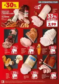 Kaufland gazetka Strona 11: Ozory w galarecie Haga €2,39, Schab śnieżny Kabanos €2,99