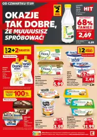 Kaufland gazetka Strona 18: Mleko świeże pasteryzowane Łaciate 2% €2,69, Tłuszcz do smarowania Original Flora €5,99
