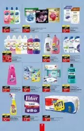 Wafelek gazetka Strona 7: Papier nawilżany Pure €3,69, Domestos Odświeżacz do WC €9,99