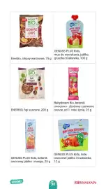 Rossmann gazetka Strona 30: ENERBIO, figi suszone, GENUSS PLUS Kids, mus do wyciskania, jabłko, gruszka truskawka