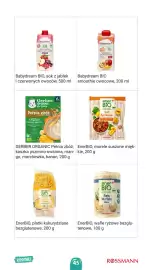 Rossmann gazetka Strona 45: GERBER ORGANIC Pełnia zbóż, kaszka pszenno-owsiana, mango, marchewka, banan